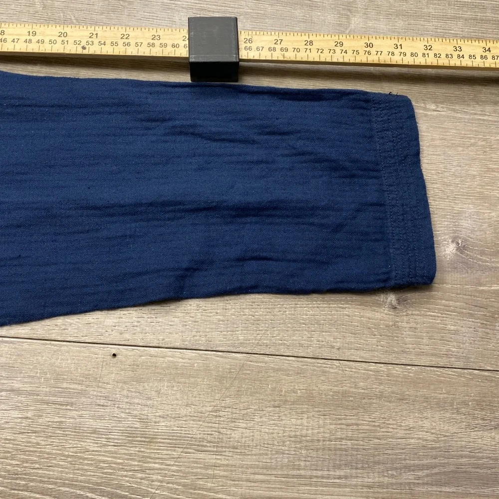 Five Four Chinos Mens 34 Blue Herringbone Camo Lined Casual Trousers
